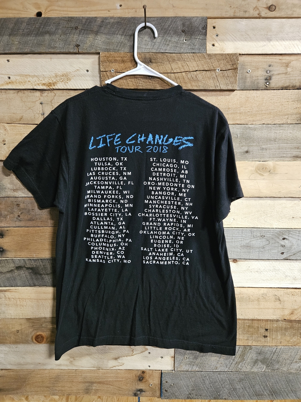 Thomas Rhett Life Changes Tour Shirt 2018 - Picture 6 of 7